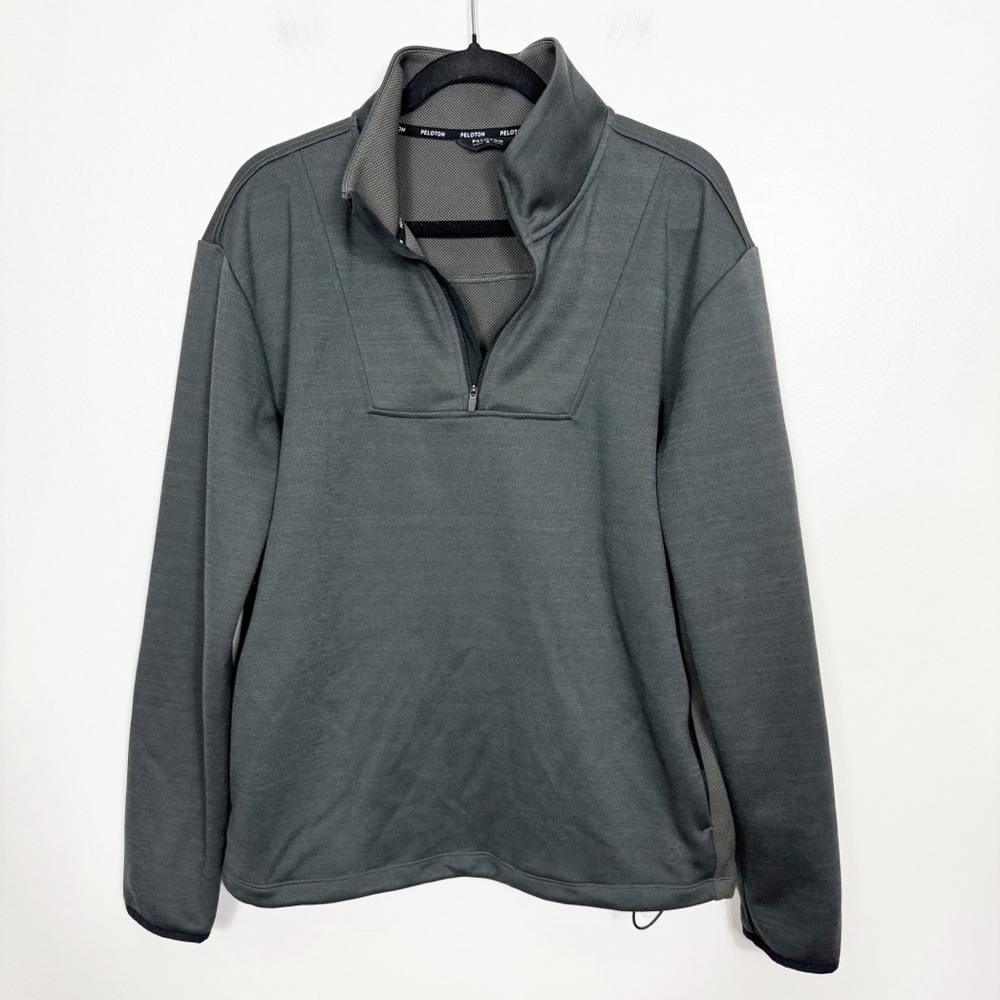 Peloton men’s bungee quarter zip pullover size medium